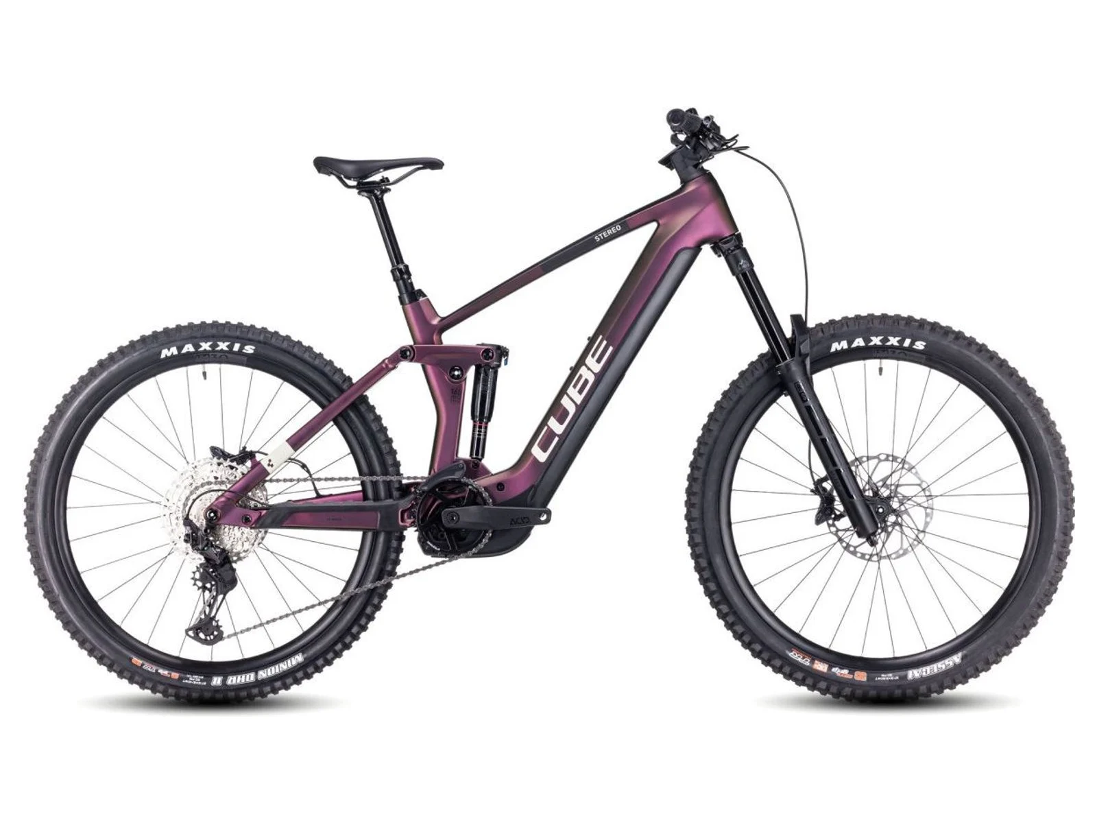 Cube Stereo Hybrid 160 HPC SLX electric mountain bike — Bosch Performance CX