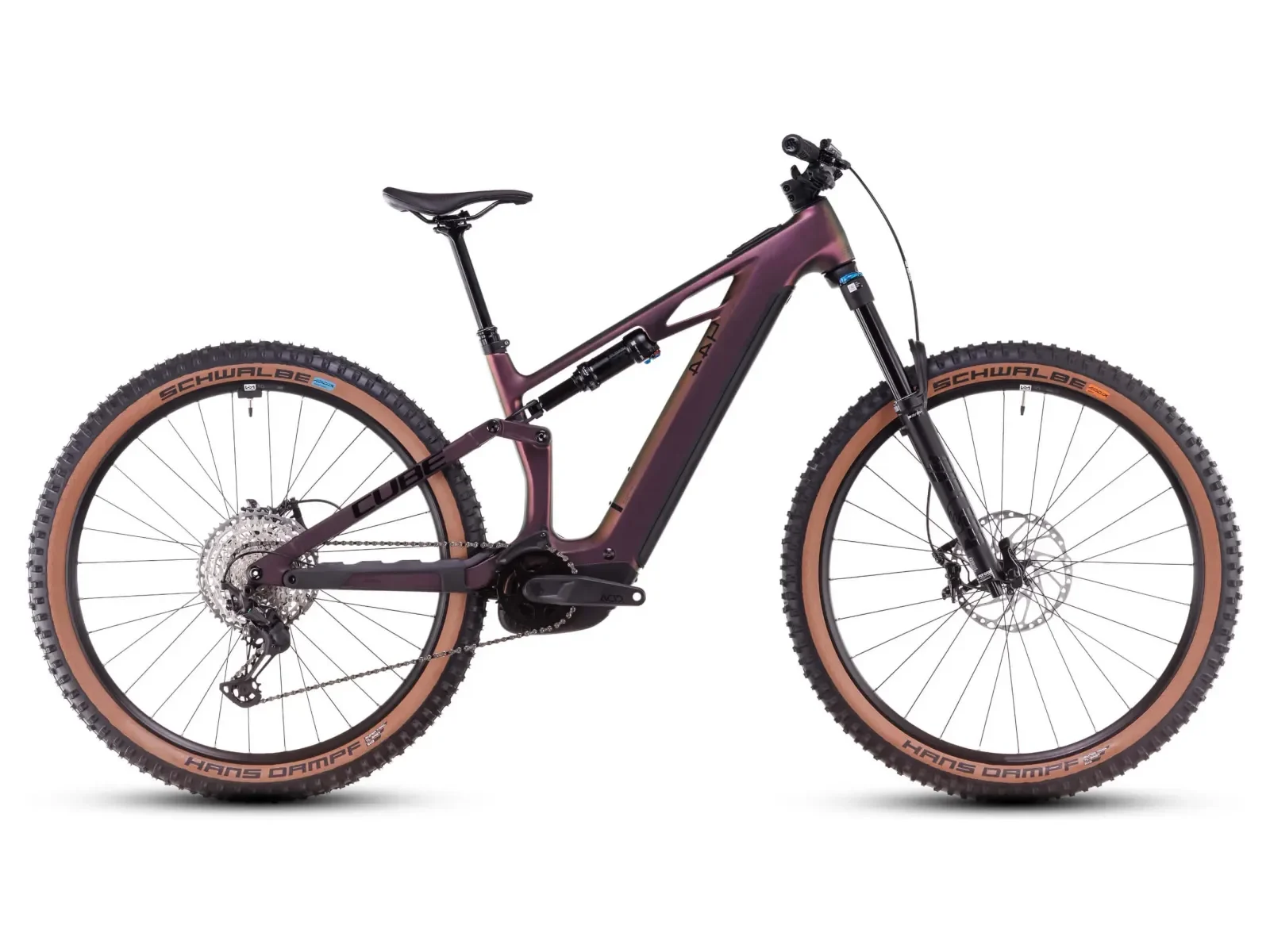 Cube Stereo Hybrid ONE44 SLX electric mountain bike — Bosch Performance CX