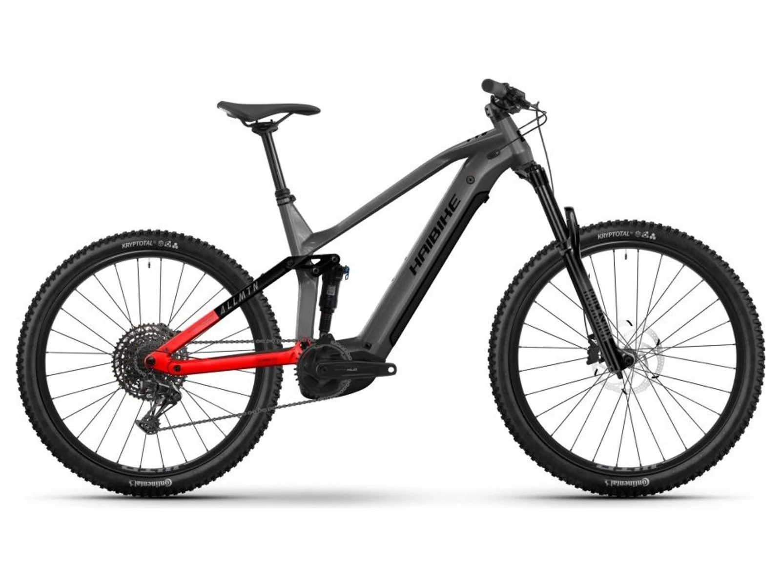 Haibike AllMtn 4 electric mountain bike — Bosch Performance Line CX