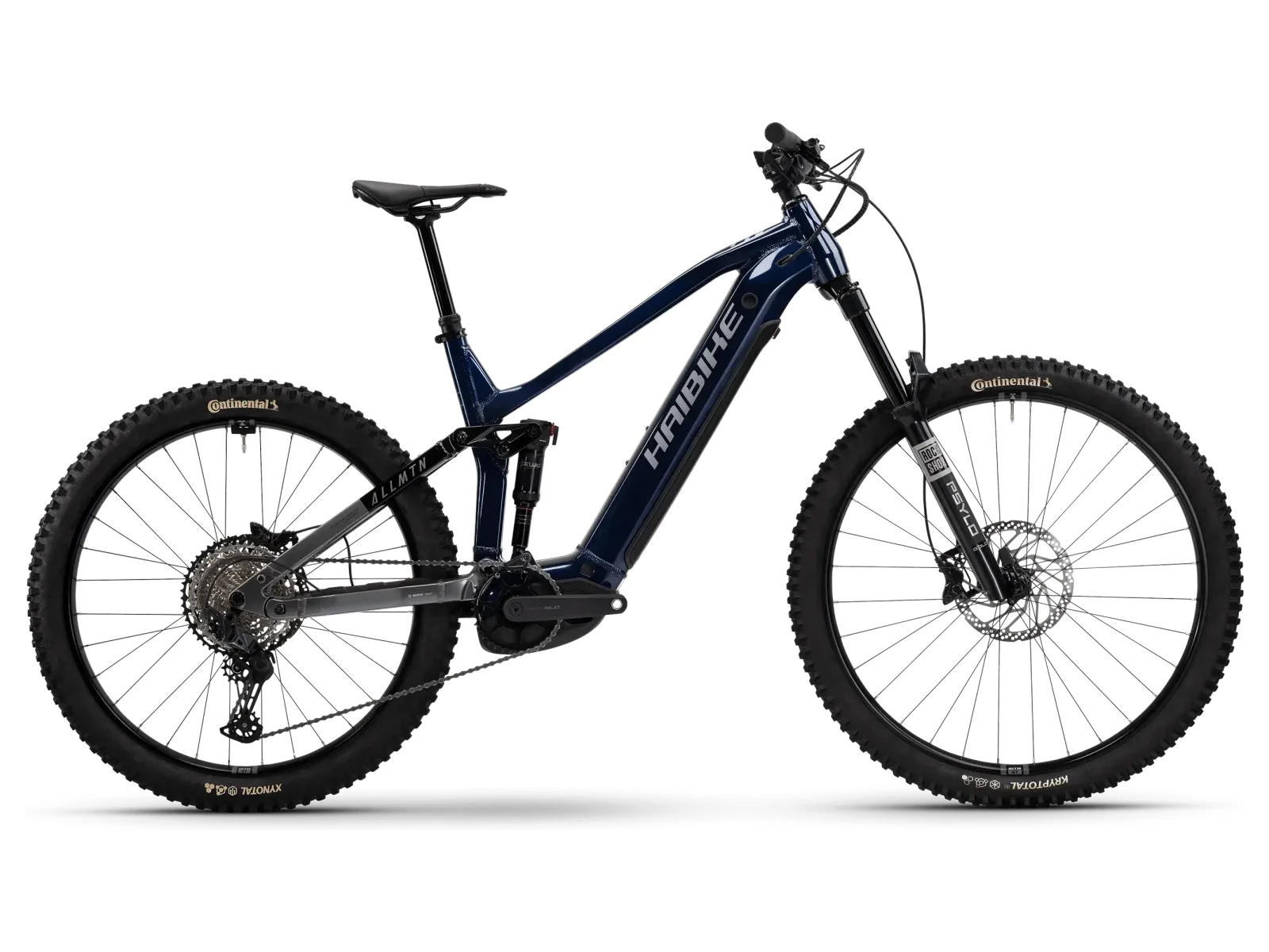 Haibike AllMtn 6 electric mountain bike — Yamaha PW-X3
