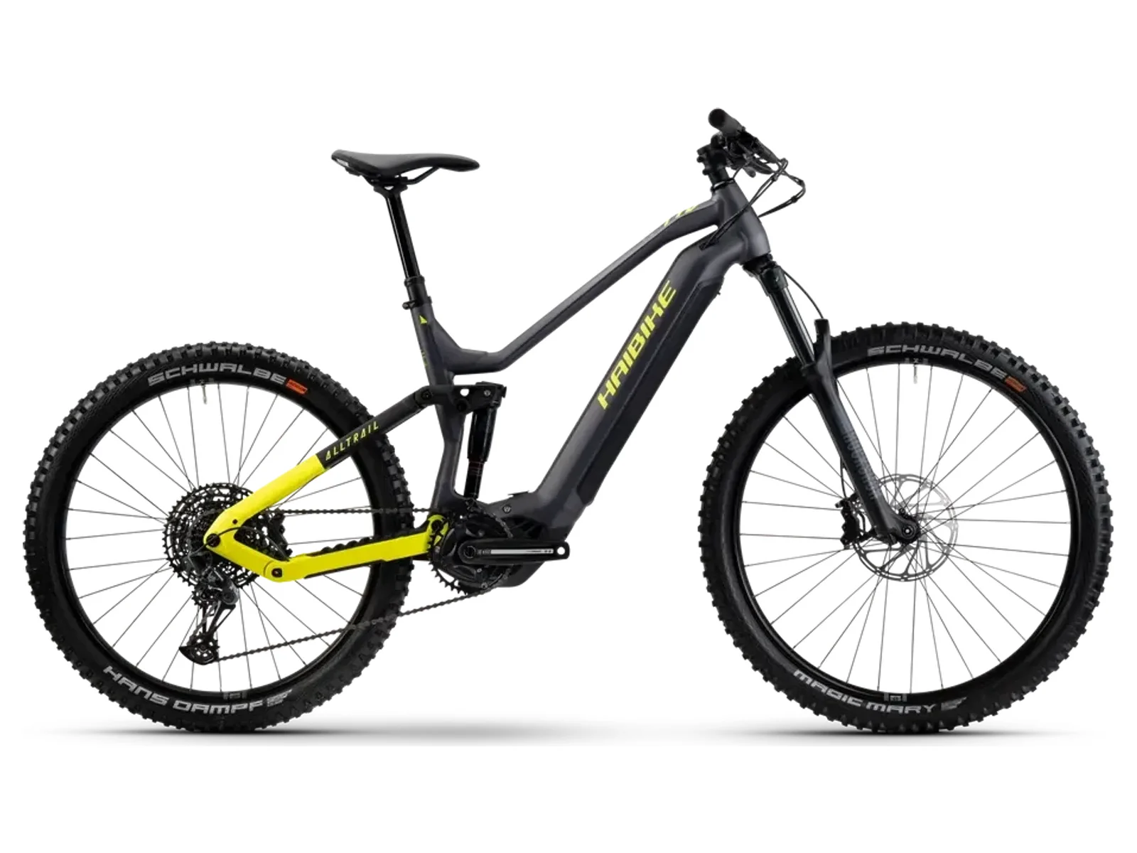 Haibike AllTrail 9 electric mountain bike — Yamaha PW-X3