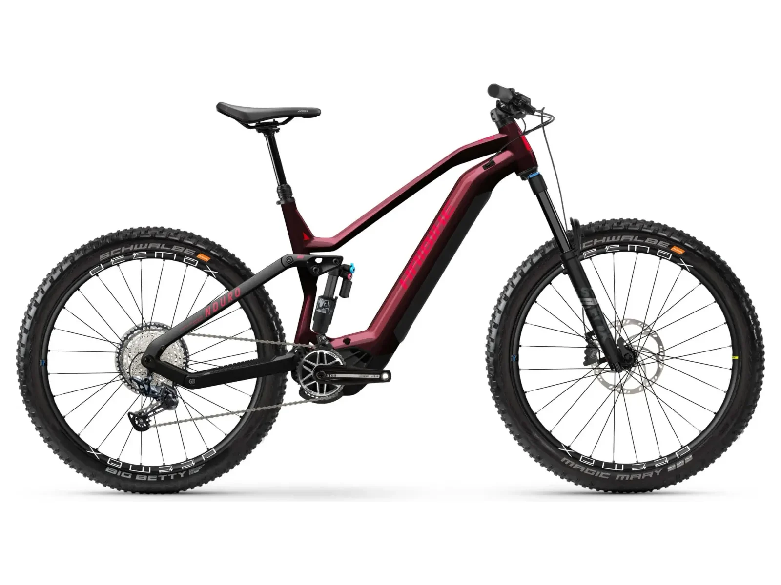 Haibike NDURO 7 electric mountain bike — Bosch Performance Line CX