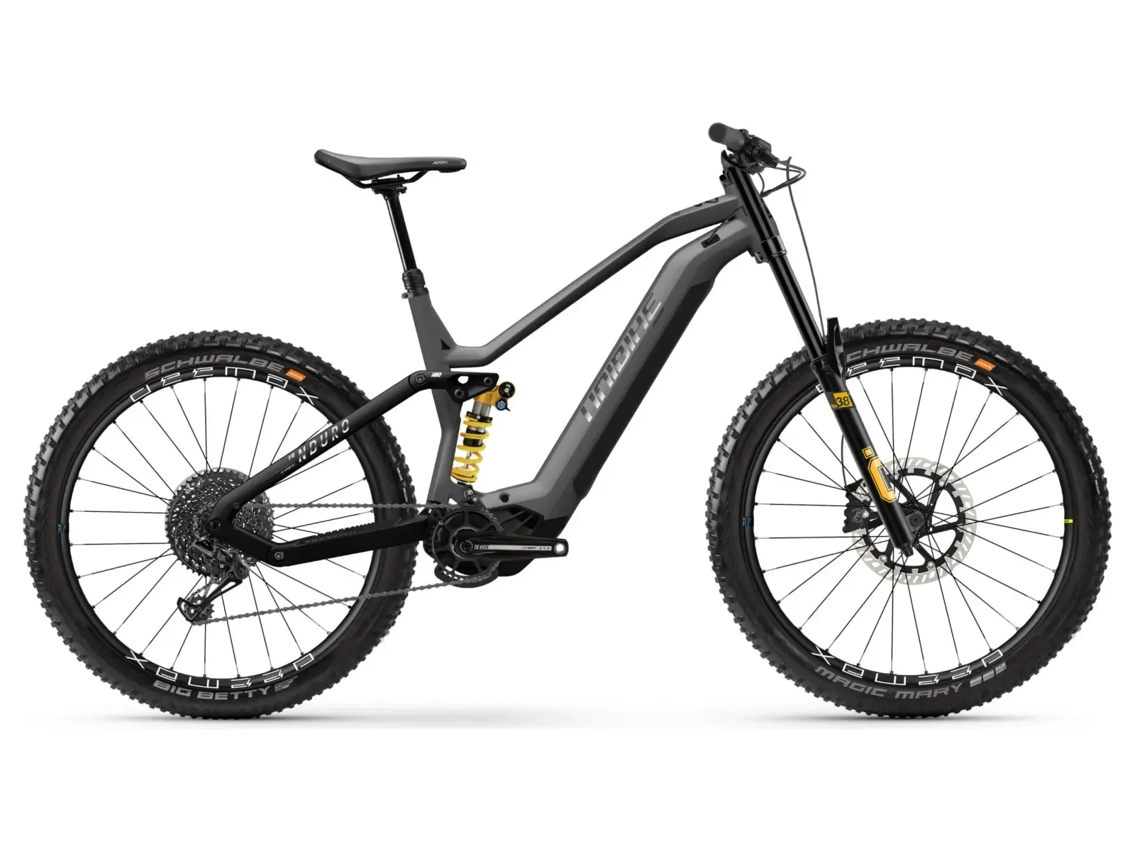 Haibike NDURO 8 electric mountain bike — Bosch Performance CX
