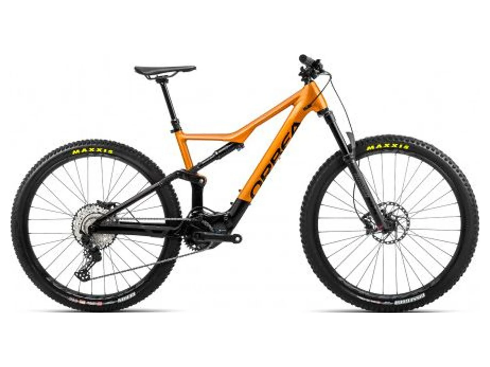 Orbea Rise LT H30 electric mountain bike — Shimano EP801-RS