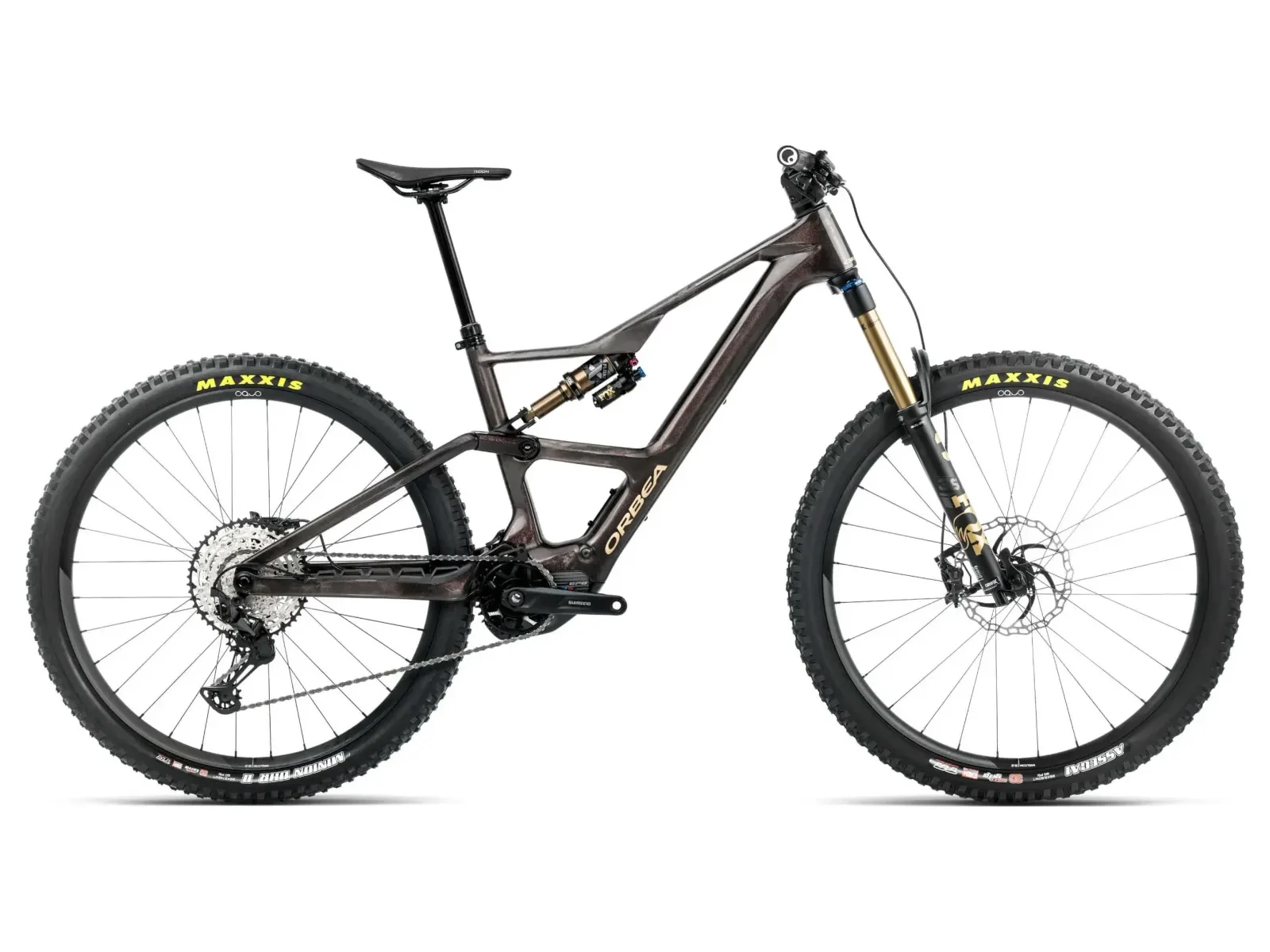 Orbea Rise LT M10 electric mountain bike — Shimano EP801-RS