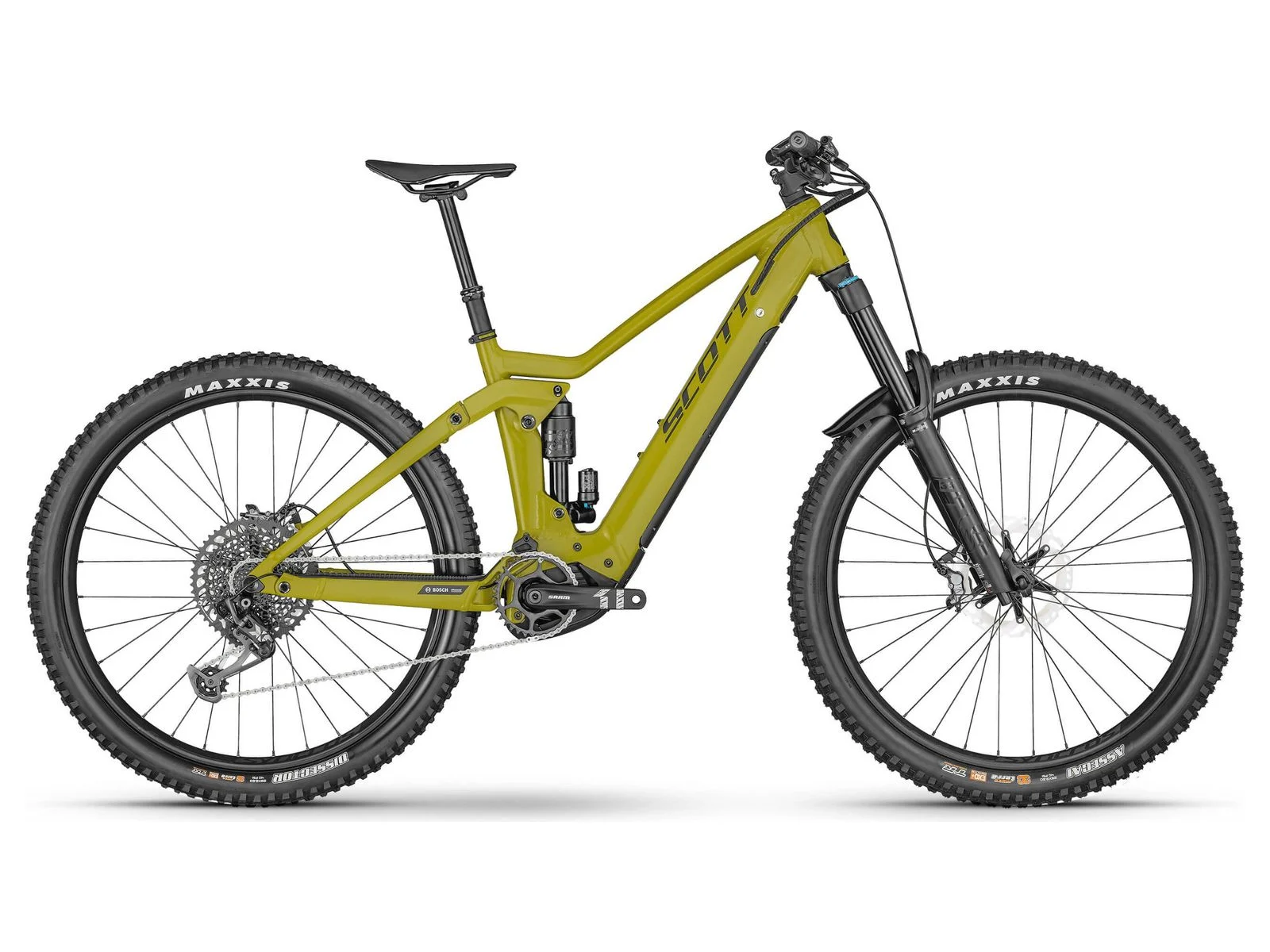 Scott Ransom eRide 910 electric mountain bike — Bosch Performance CX