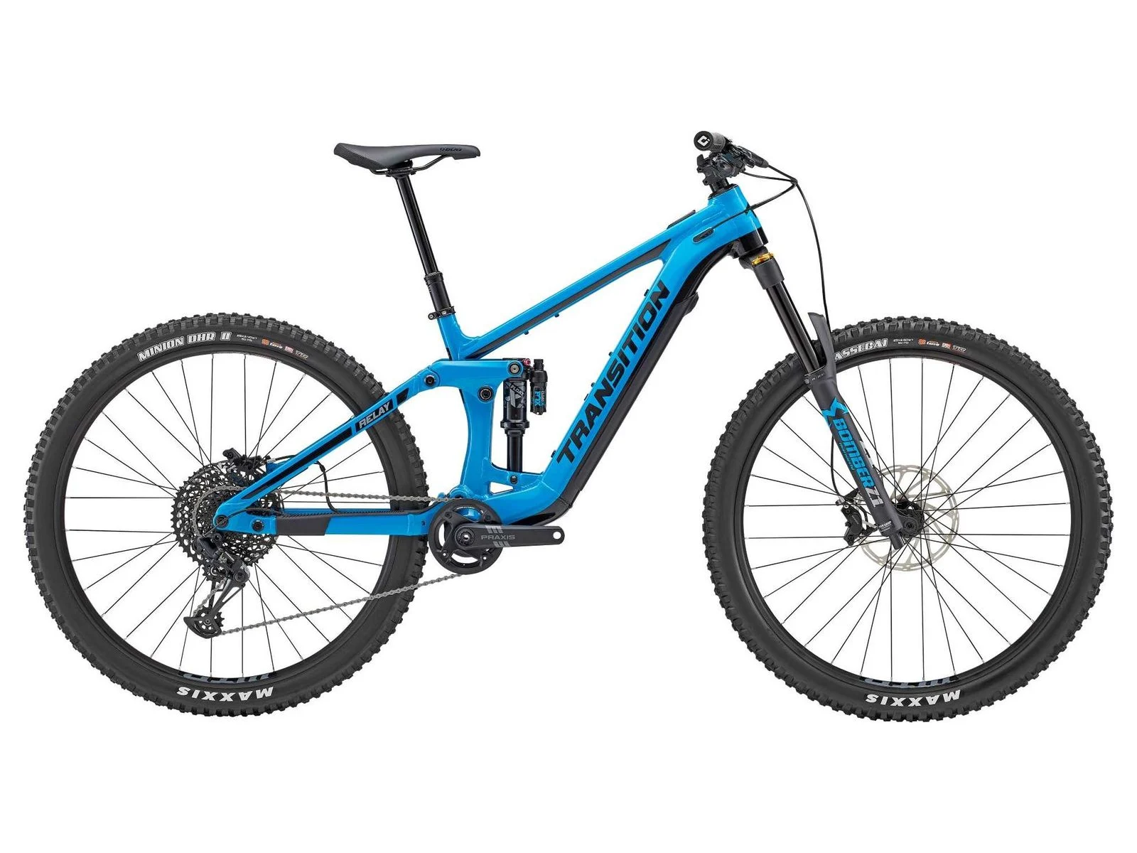 Transition Relay Carbon electric mountain bike — Bosch Performance CX
