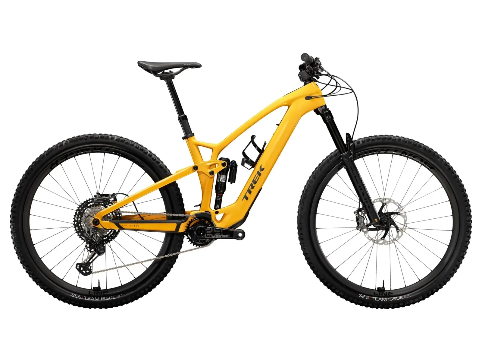 Trek Fuel EXe 9.9 electric mountain bike — Shimano EP801