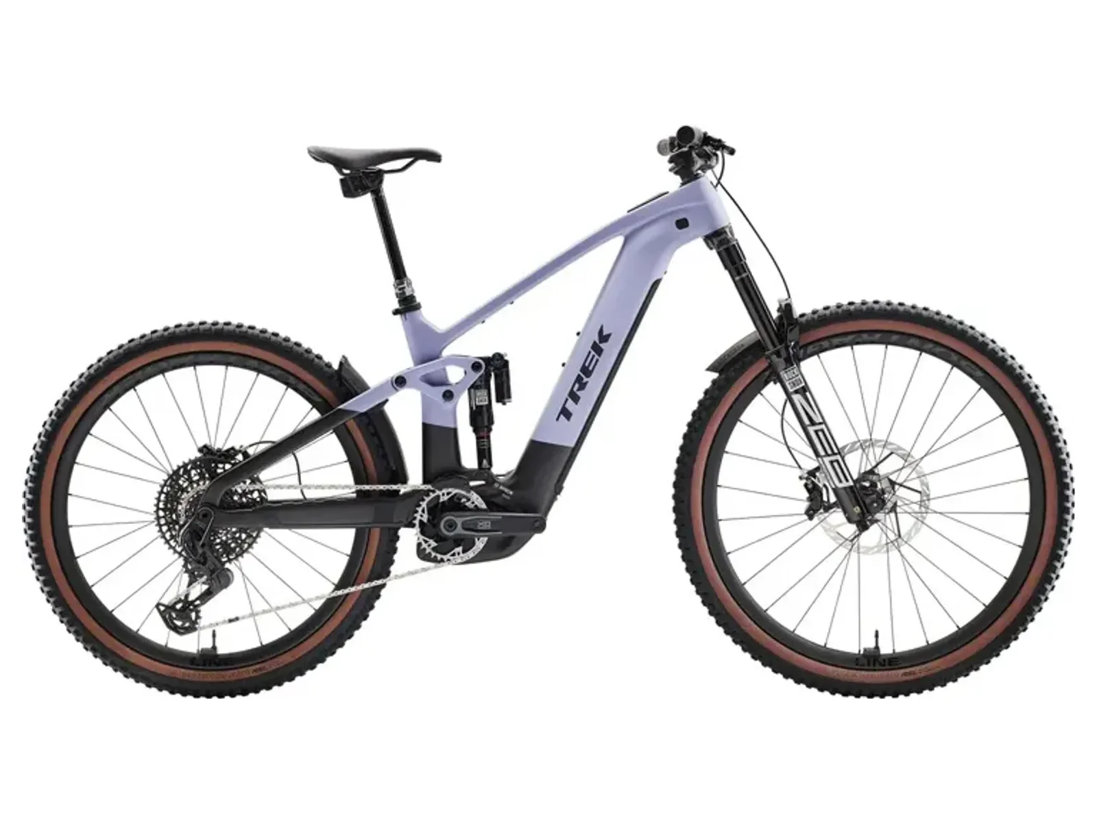 Trek Rail+ electric mountain bike — Bosch Performance Line CX